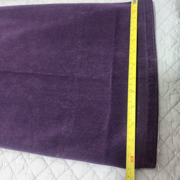 Retro 70s Levi Strauss Purple Corduroy Bell Bottom Jeans High Waisted - Picture 11 of 12